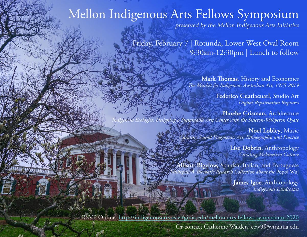 Mellon Arts Fellows Symposium 2020