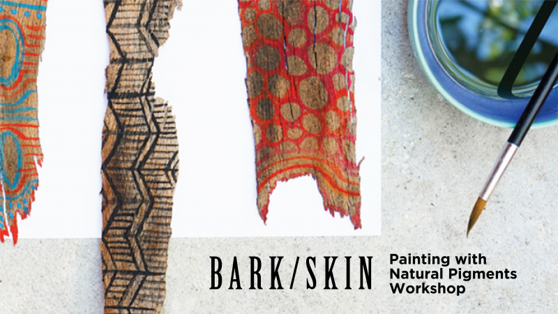 WORKSHOP: Bark/Skin: Painting with Natural Pigments-- CANCELLED