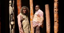 Charlottesville Aboriginal art exhibitions featured in C-ville: Down Under, Up Above